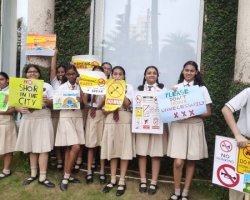 Std VIII students participated